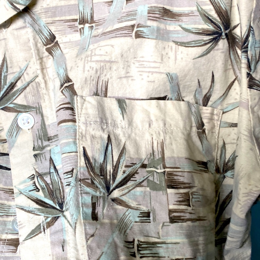 Stitch L Hawaiian short sleeved shirt